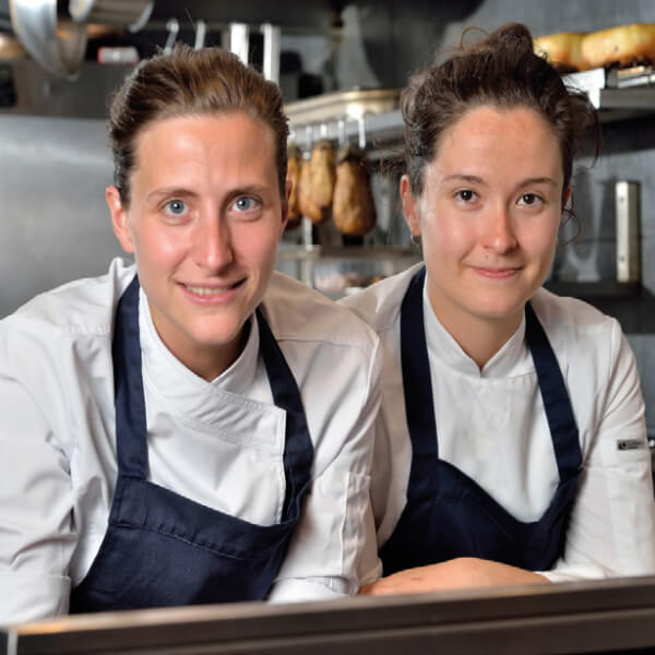 Anne Legrand and Clio Modaffari / Al Mèni Rimini / chef
